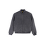 Serious Player Only Zip Up Crewneck Sweatshirt Washed Black