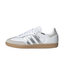Adidas Samba Originals 'White Silver Metallic Grey' 「Womens」