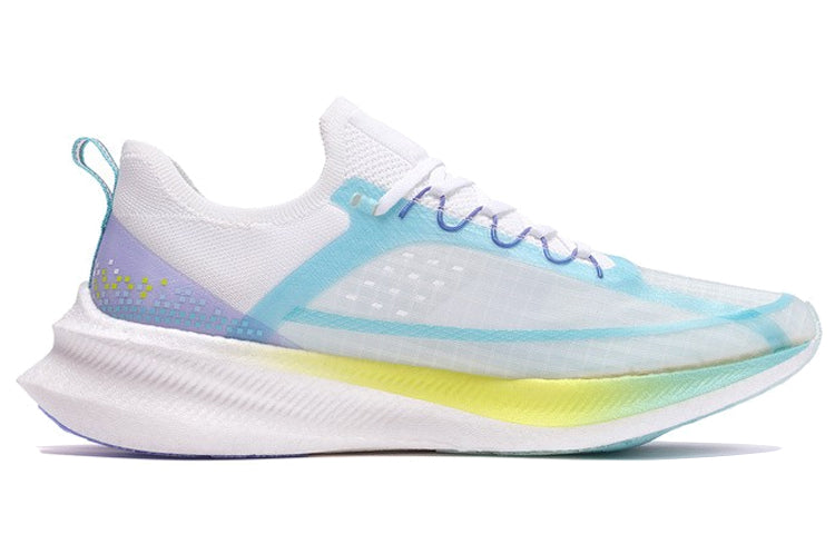 LiNing Feidian Challenger 'White Blue Purple' | Running Shoes