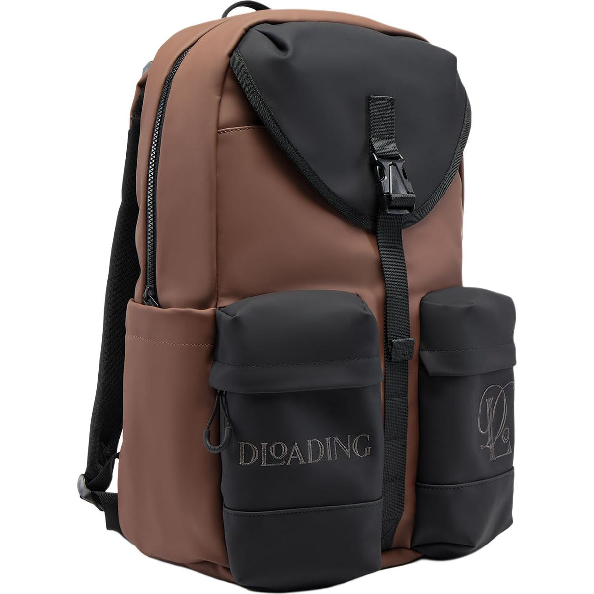 LiNing Polyurethane Backpack Regular Unisex Umber & Black