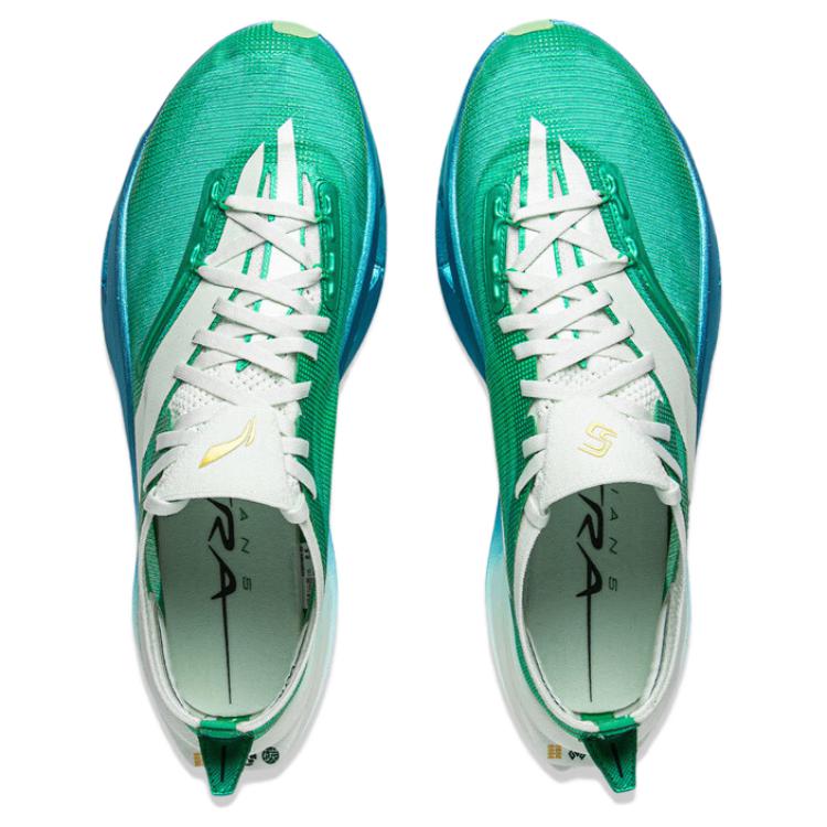 LiNing Feidian 5 ULTRA 'Green White Blue' | Running Shoes