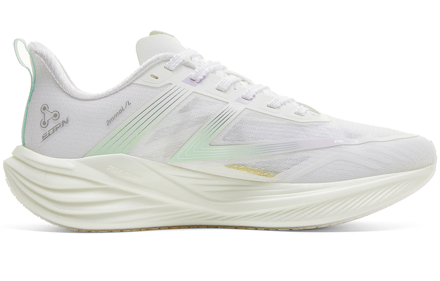 Peak Second Breath 3.0 'White/Green/Purple' | Running Shoes Secondary image