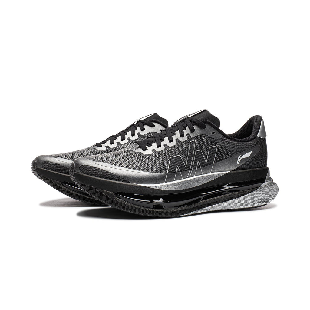 Lining × Nine Point Nine Red Hare 9 ULTRA 'Black' | Running Shoes