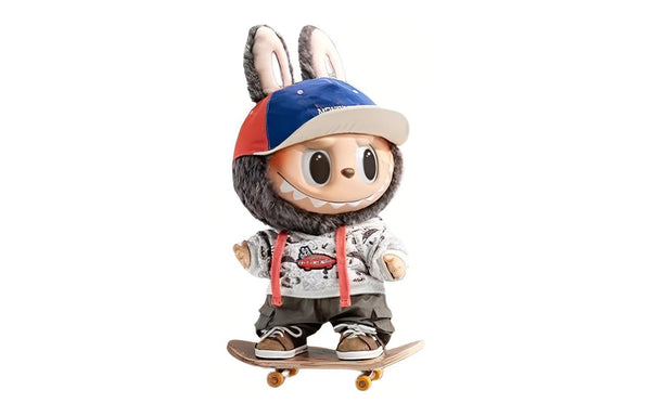 POP MART Labubu The Monsters X Vans Oldskool Monsters Forever Vinyl Plush Doll