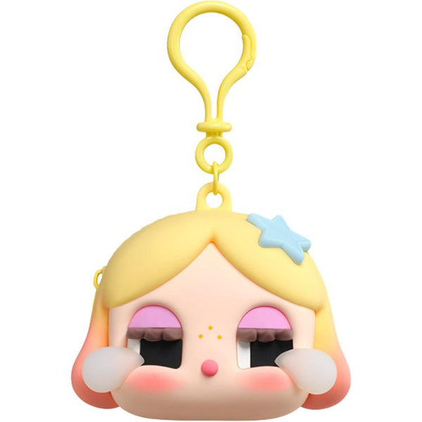 POP MART CRYBABY SHINY Collection Crybaby Doll Earphone Case Gold, Brown Merch