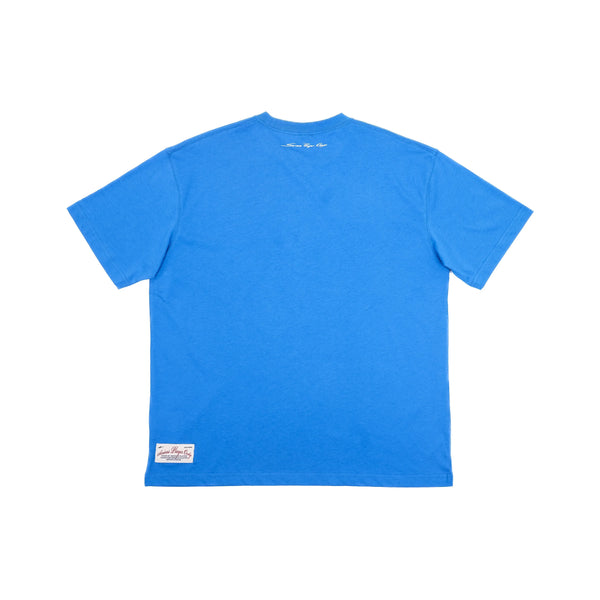 Serious Player Only Everyday Oversize Cut Short Sleeves Tee Kaizen Blue