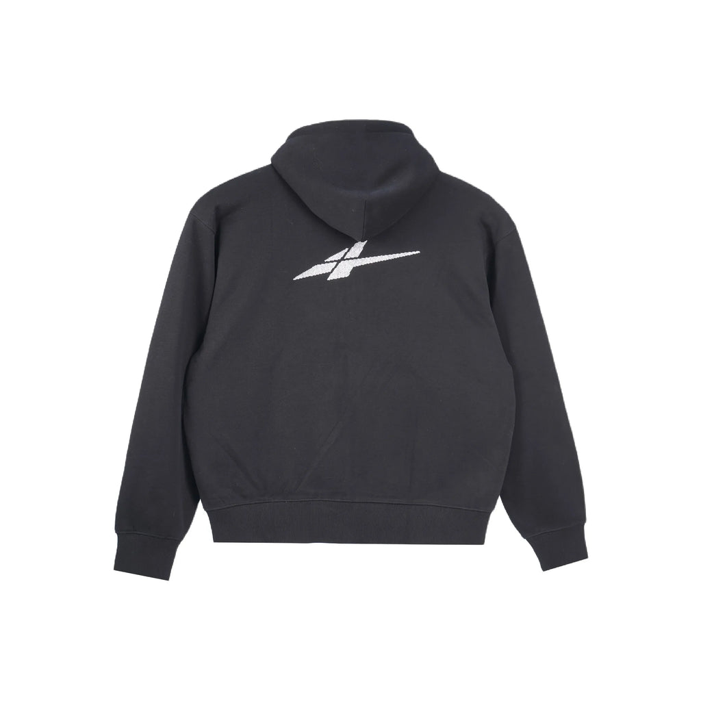 SPO Zip Up Hoodie-Diamond Black