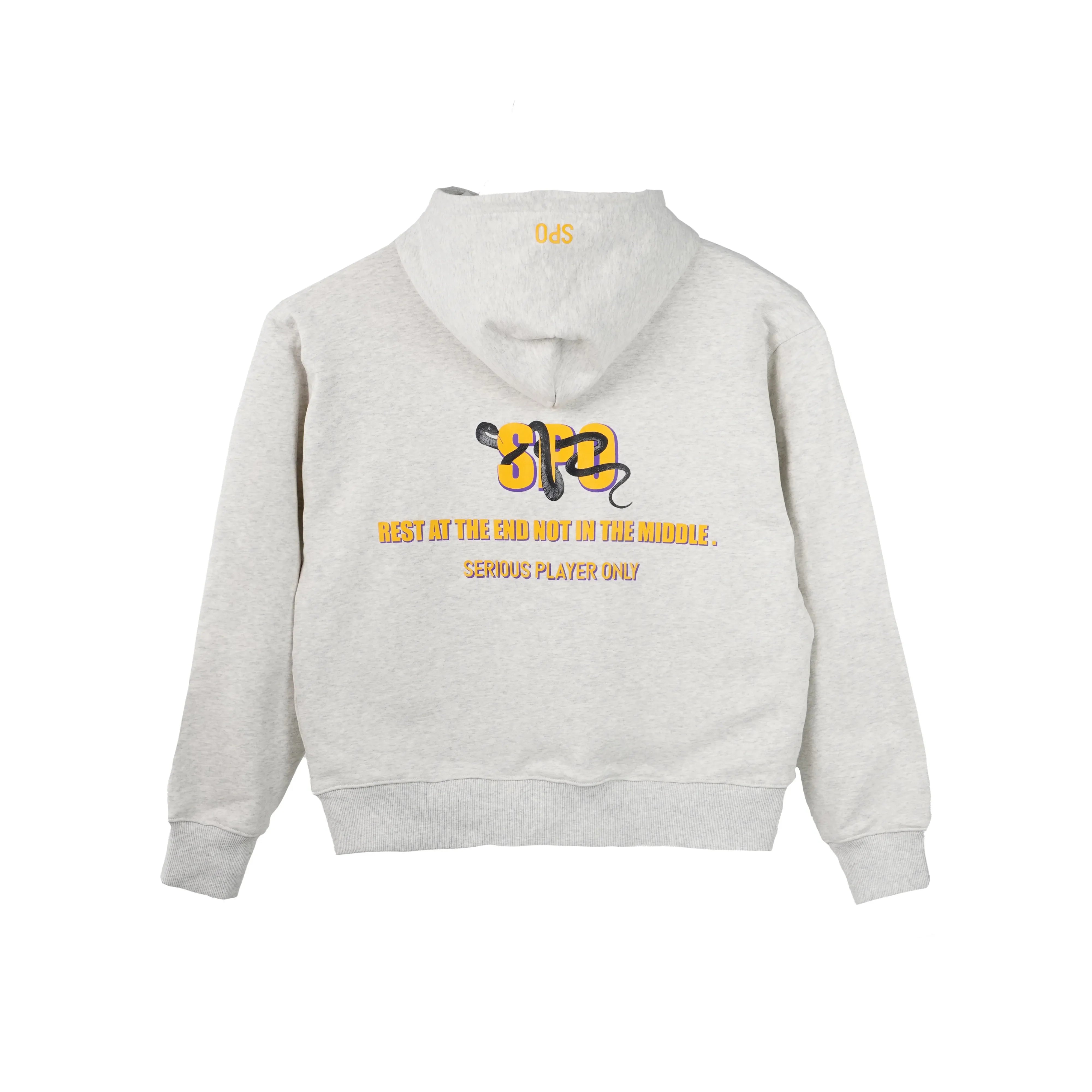 Serious Player Only Zip Up Hoodie-Brand-BLACK MAMBA Secondary image