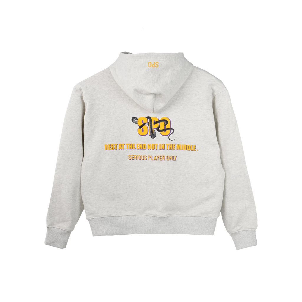 Serious Player Only Zip Up Hoodie-Brand-BLACK MAMBA