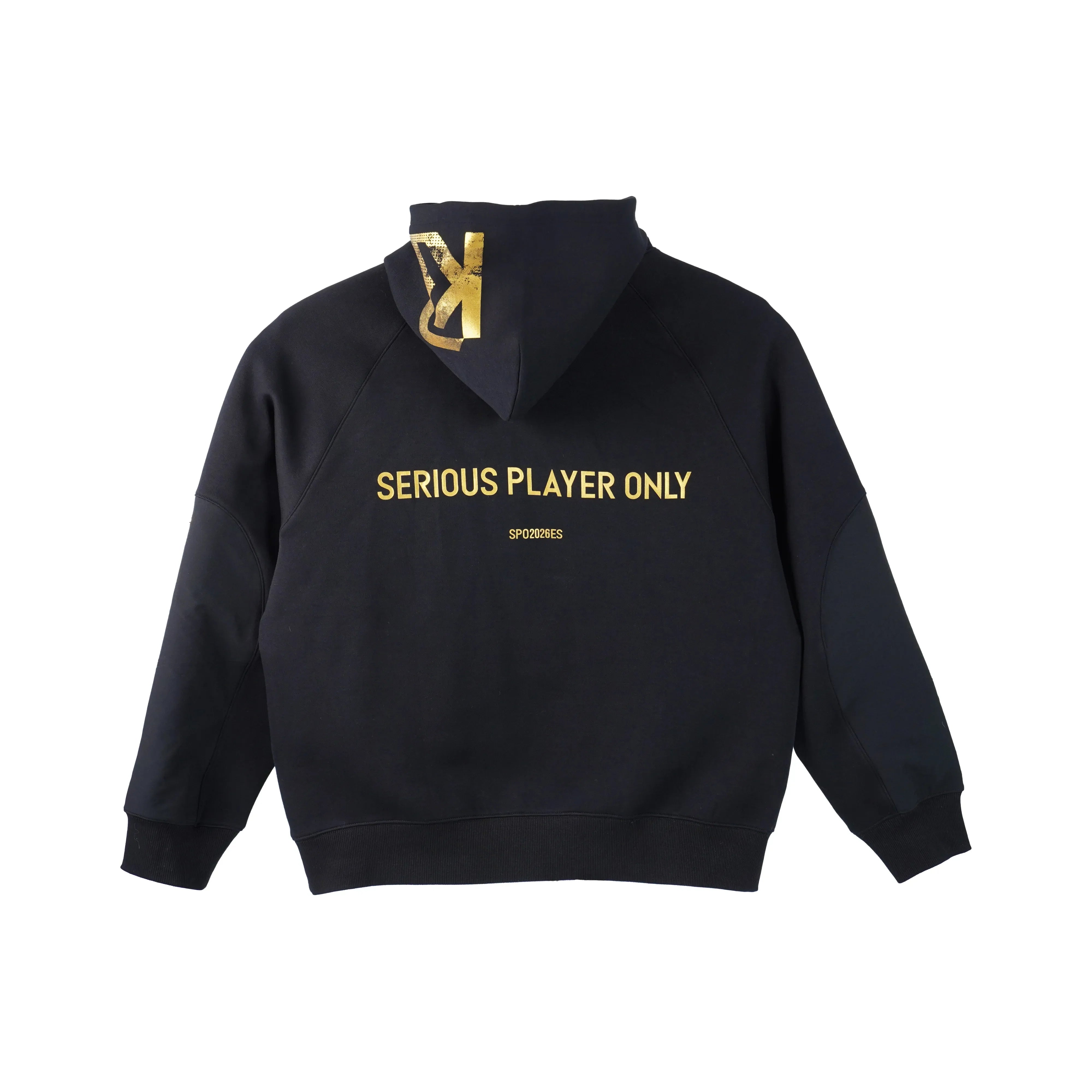 Serious Player Only x KR Pullover Hoodie Black Secondary image
