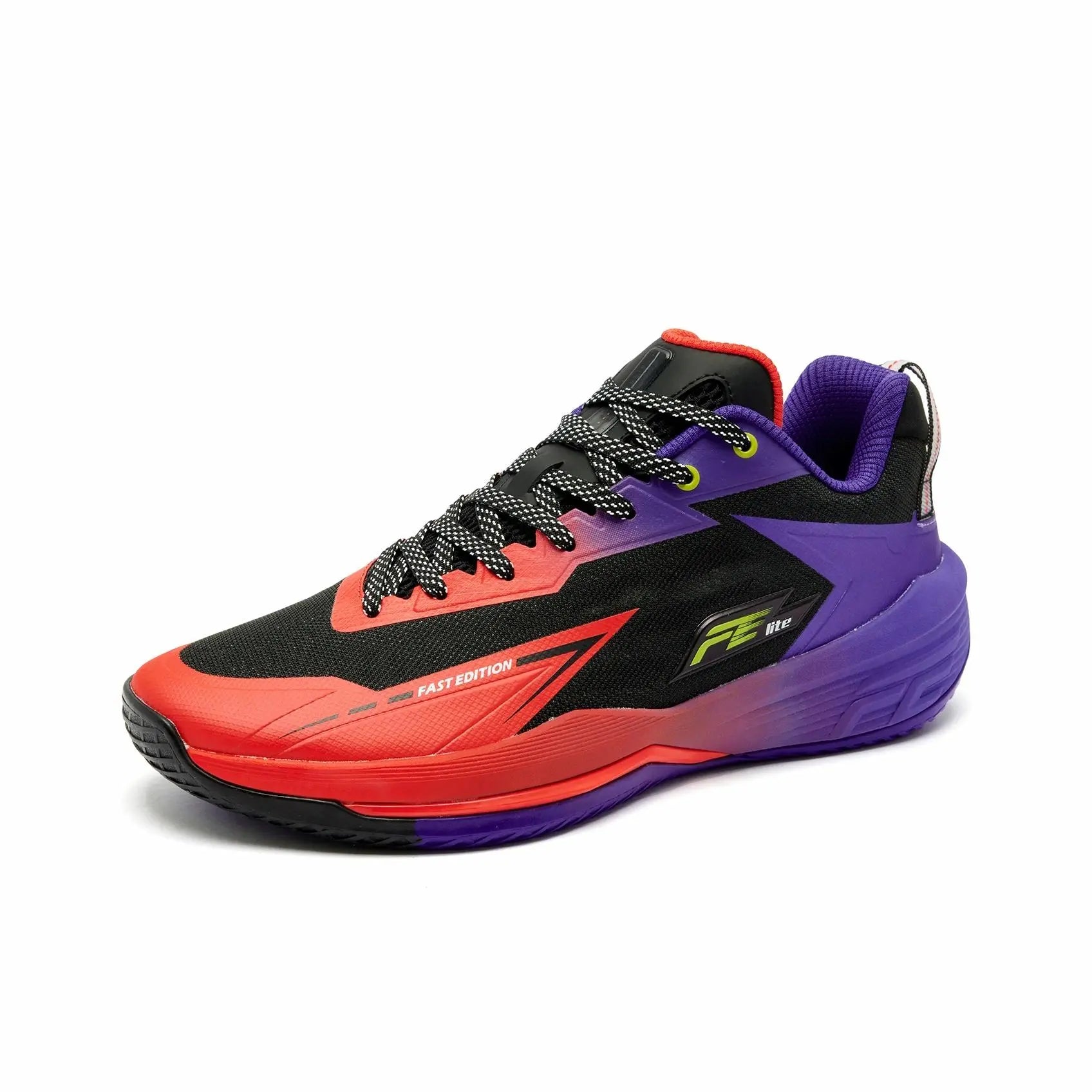 Qiaodan FE 'Black Orange Purple' Secondary image