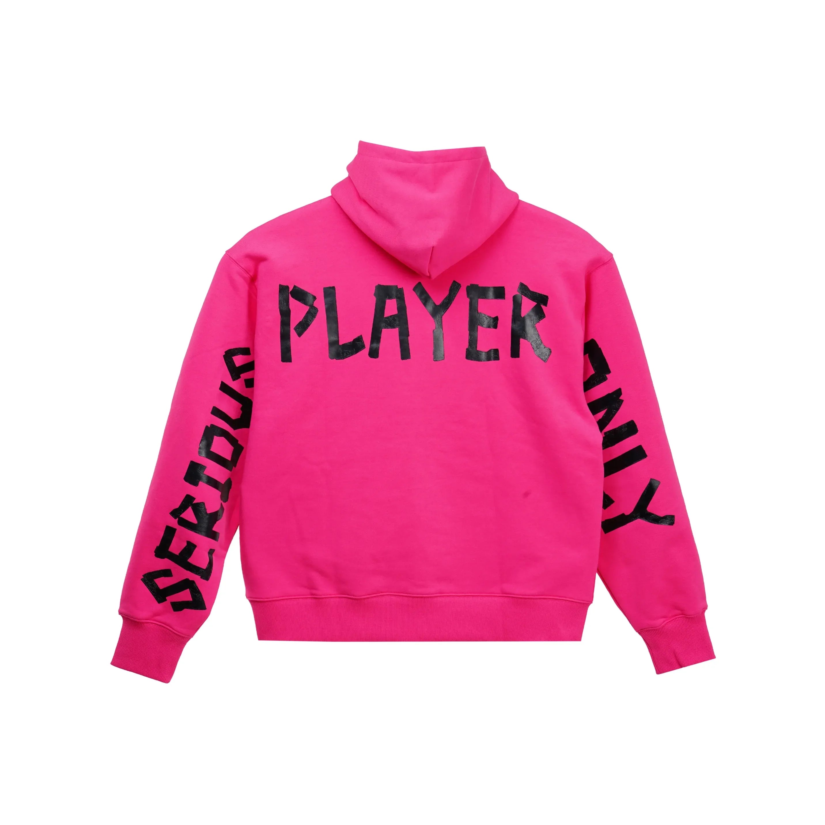 Serious Player Only Zip Up Hoodie-BANNED Secondary image