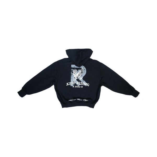 Serious Player Only Lightweight Zip Hoodie KR Black
