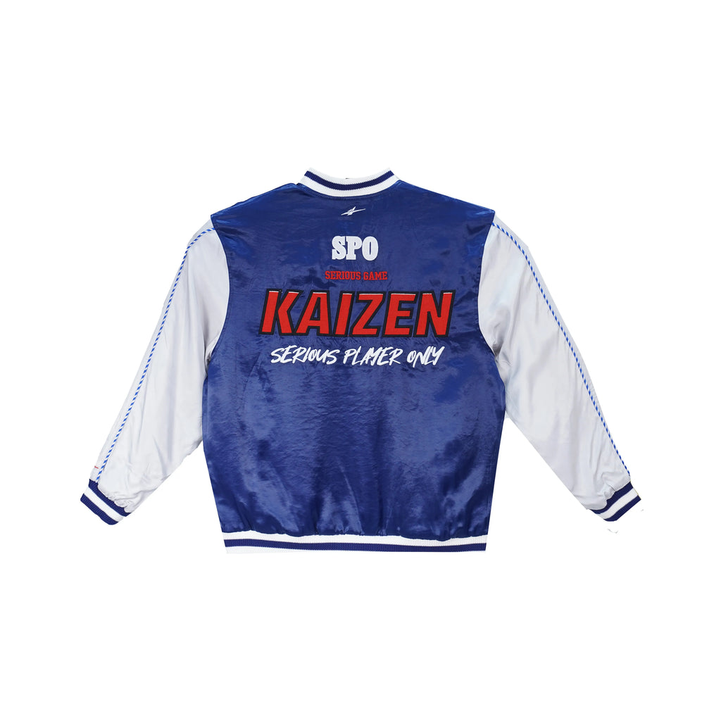 Serious Player Only Vintage Lightweight Jacket KAIZEN Blue