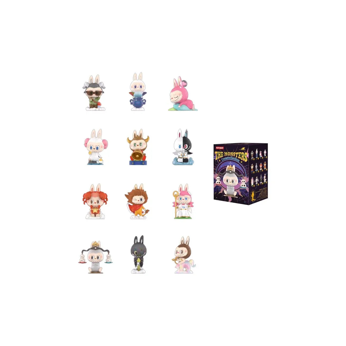 POP MART LABUBU THE MONSTERS Constellation Collection Mystery Boxes Single Mystery Box/Full Box 12 Pcs Main image