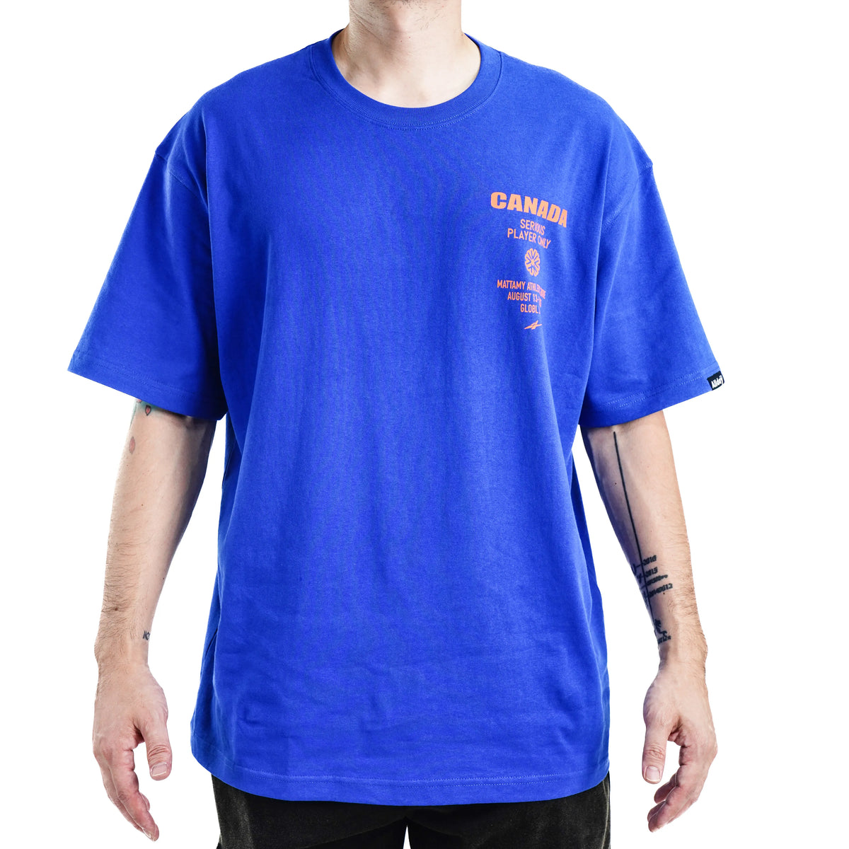 Serious Player Only x XAIVIAN ALLDAY DryLite Oversize Cut T-shirt