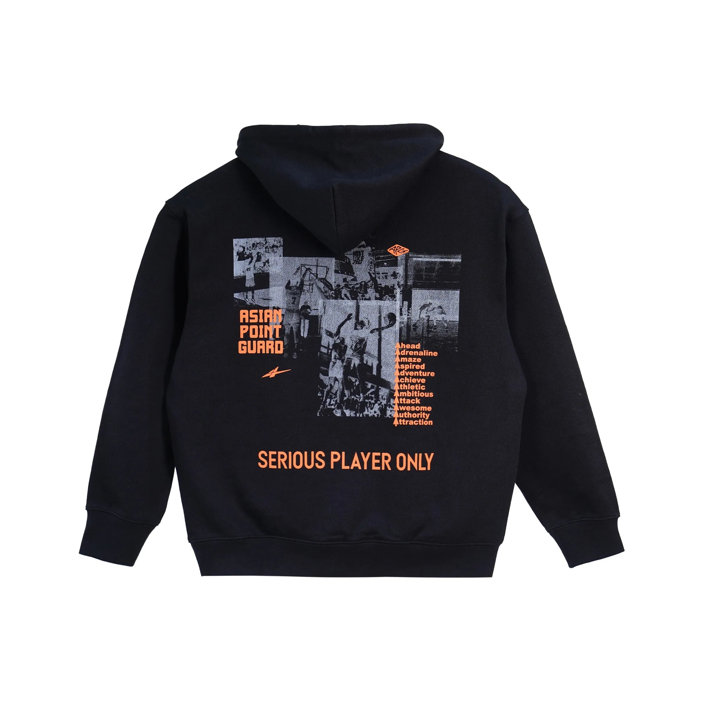 Serious Player Only x APG Pullover Hoodie Black Secondary image