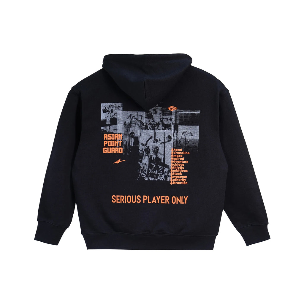 Serious Player Only x APG Pullover Hoodie Black
