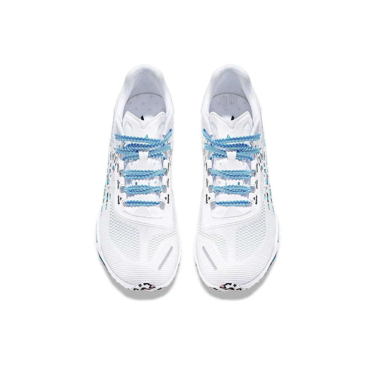 Volanti Rocket Air Cushion Spike Shoes 'Leopard Blue Diamond'