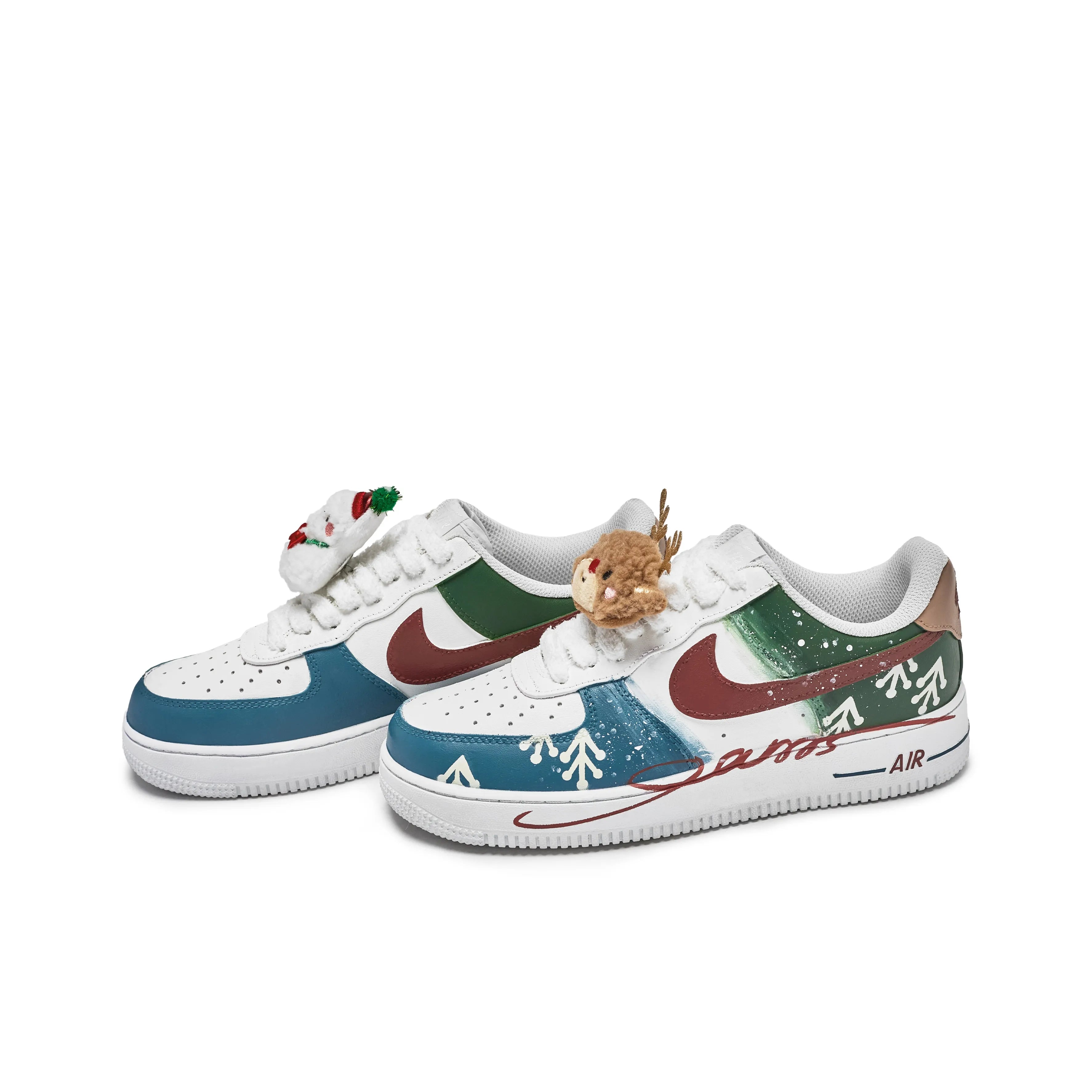 Nike Air Force 1 'Christmas' [Customized] Secondary image