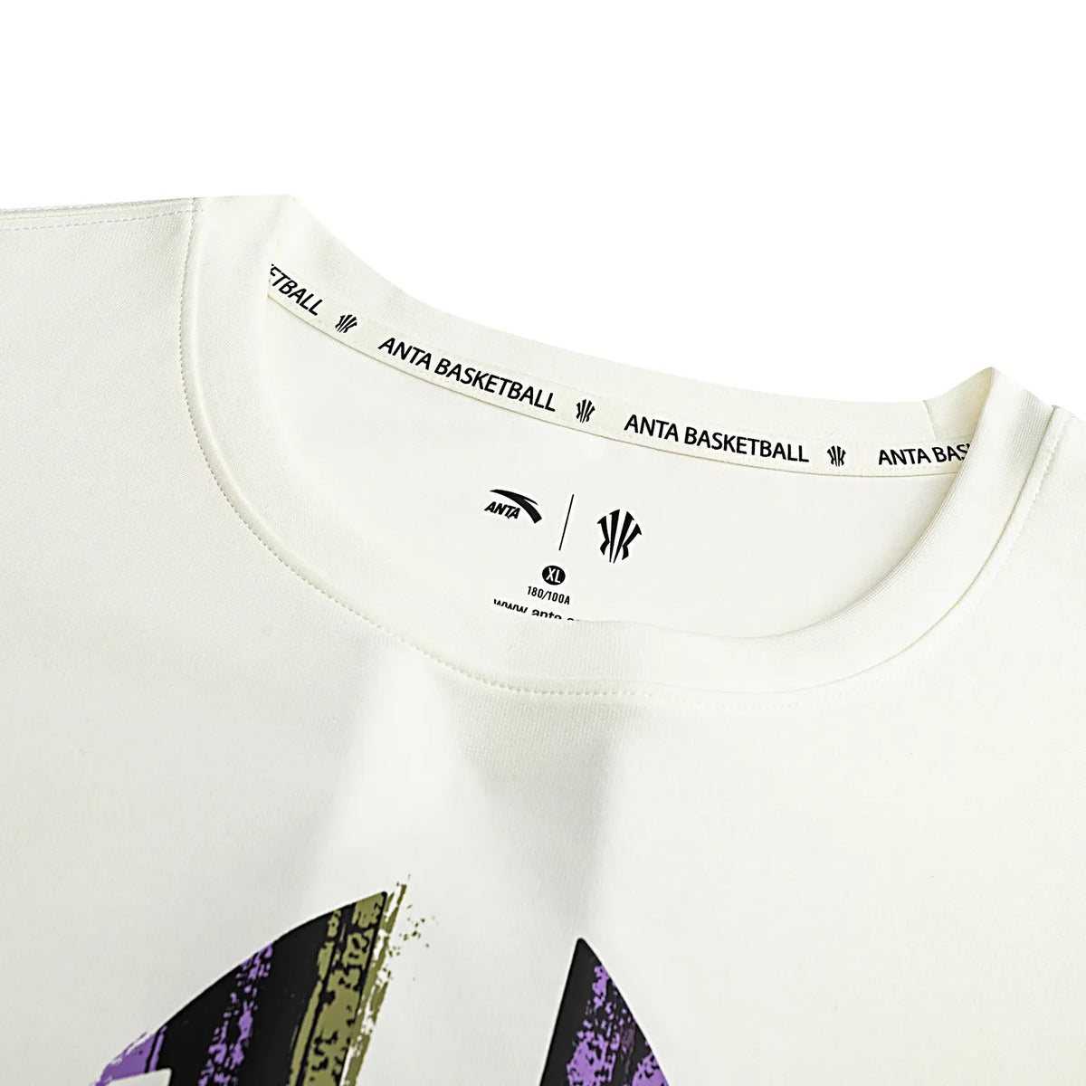 Anta Kai T-Shirt 'Vanilla White'