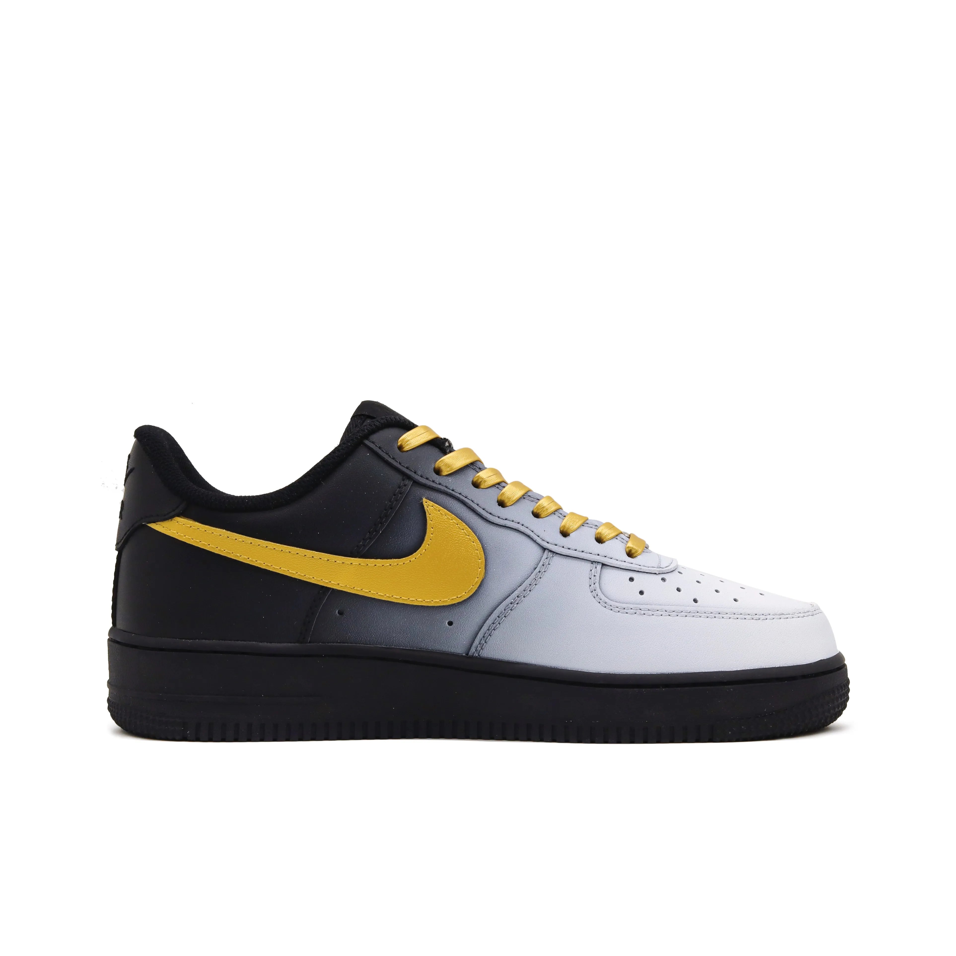 Nike Air Force 1 'Black Gold' [Customized] Secondary image