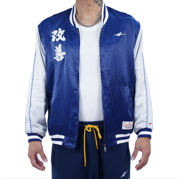 Serious Player Only Vintage Lightweight Jacket KAIZEN Blue