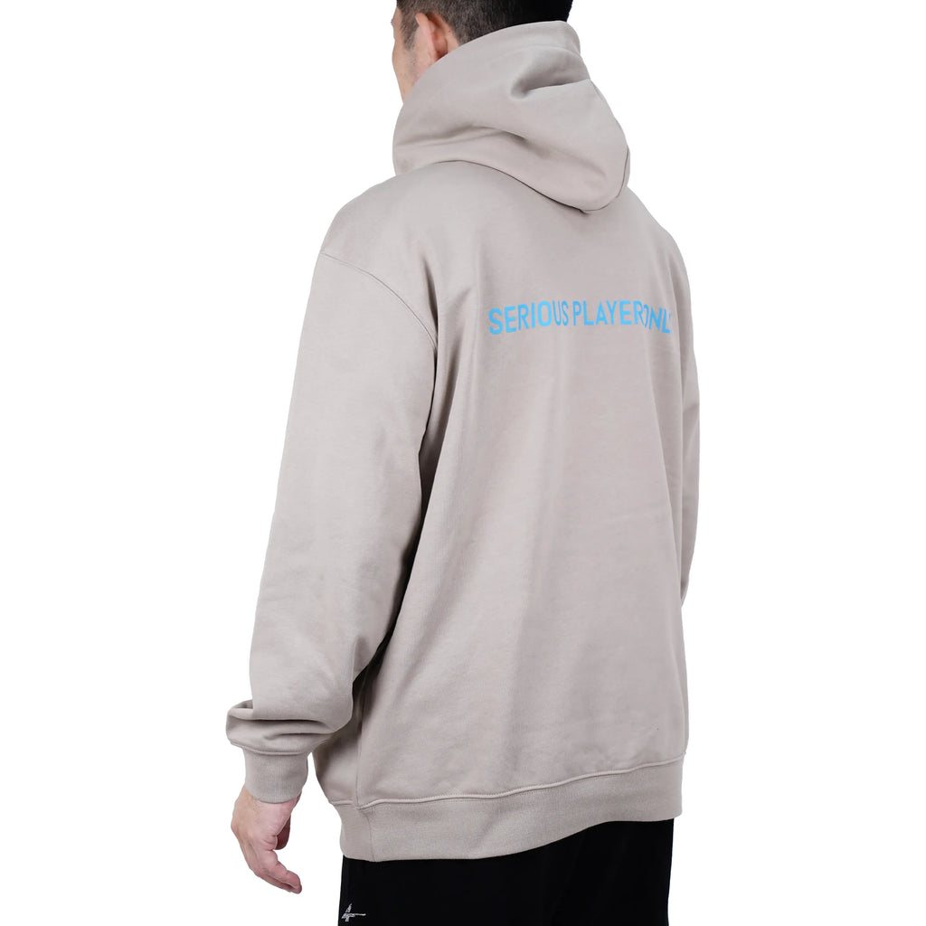 Serious Player Only x XAIVIAN Lightweight Pullover Hoodie Khaki