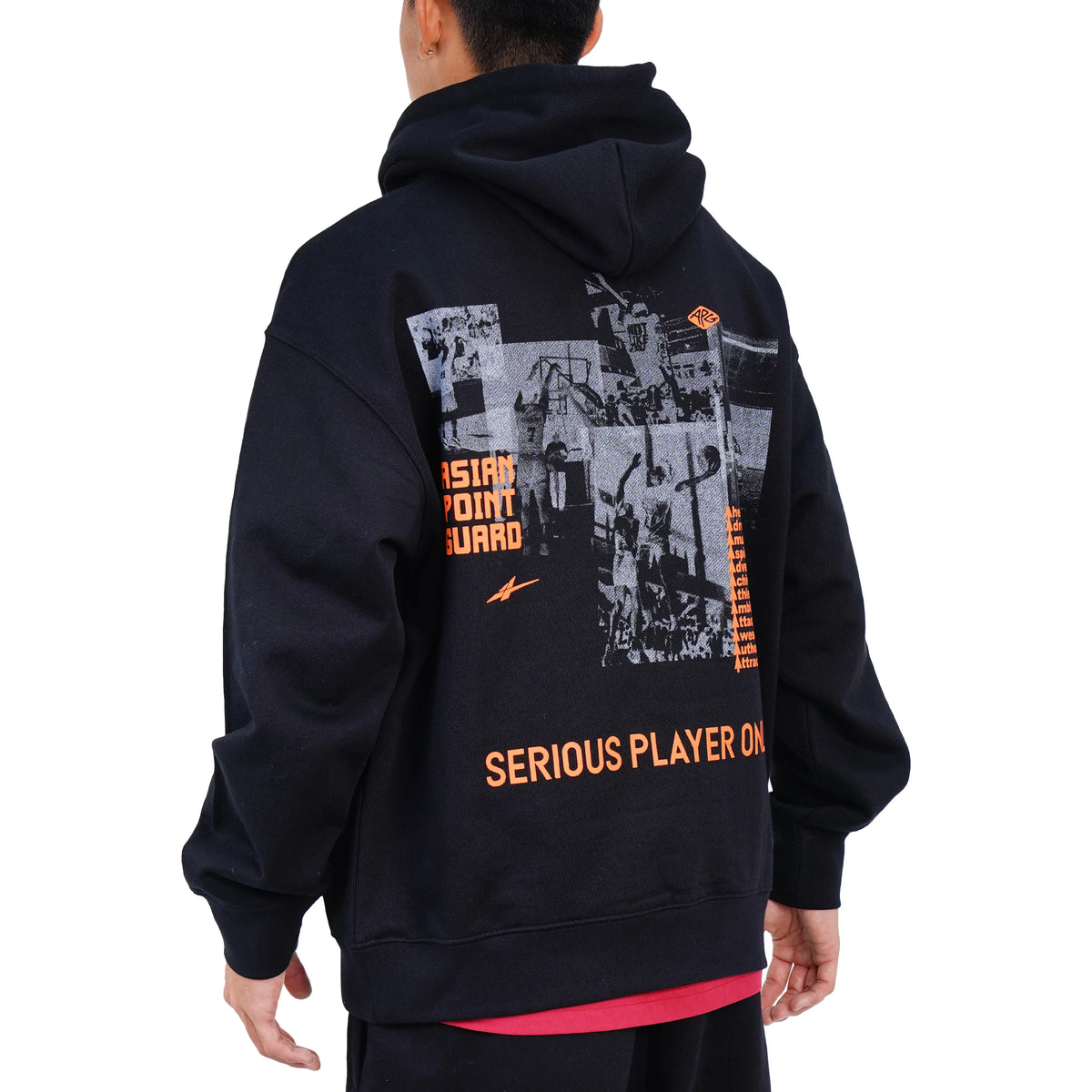 Serious Player Only x APG Pullover Hoodie Black