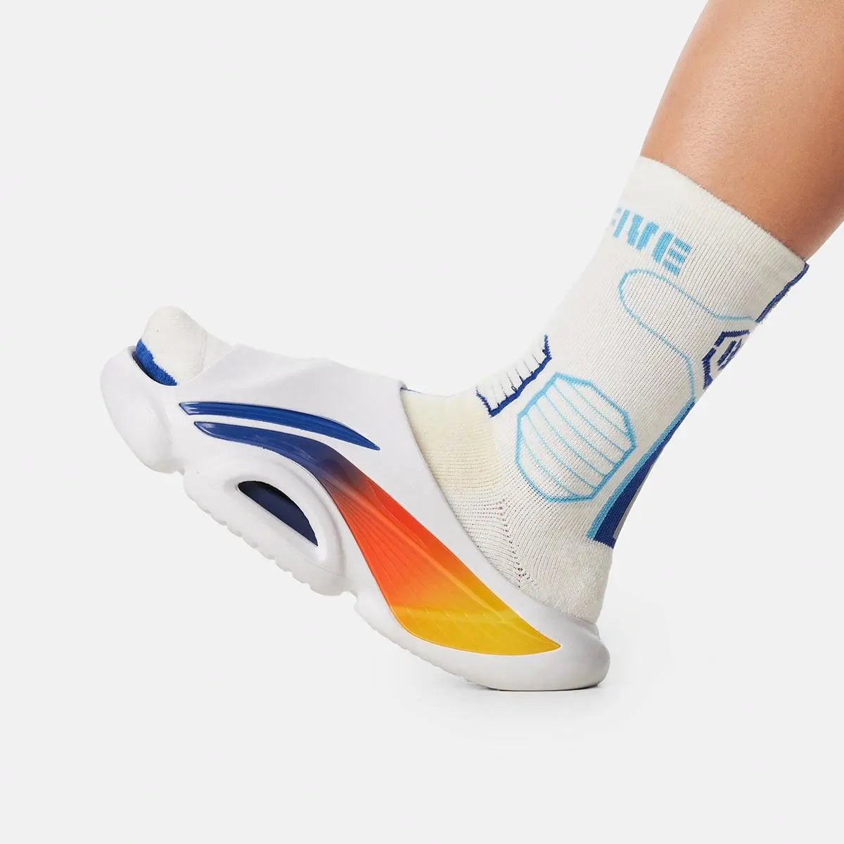 LiNing BADFIVE Slides OG ‘White'