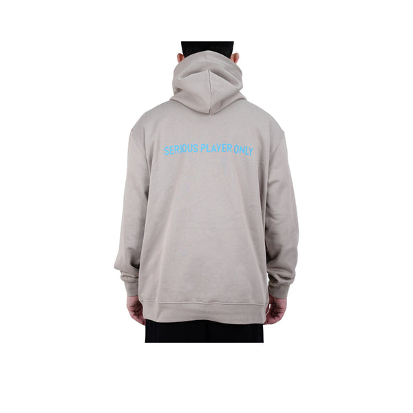 Serious Player Only x XAIVIAN Lightweight Pullover Hoodie Khaki