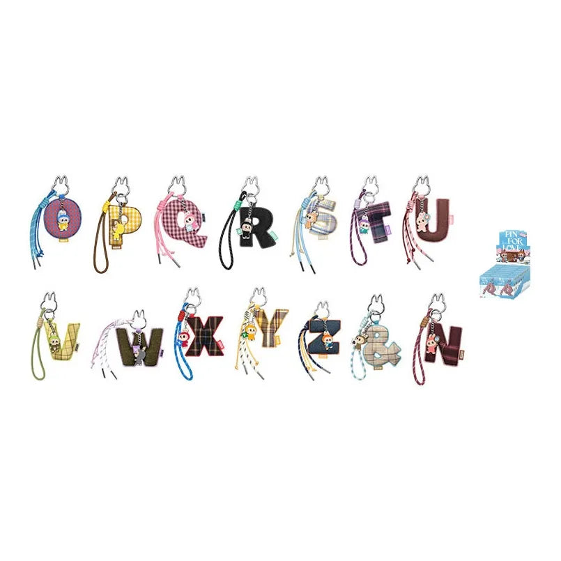 POP MART The Monsters LABUBU Pin For Love Collection Letter Pendant Blind Box Secondary image