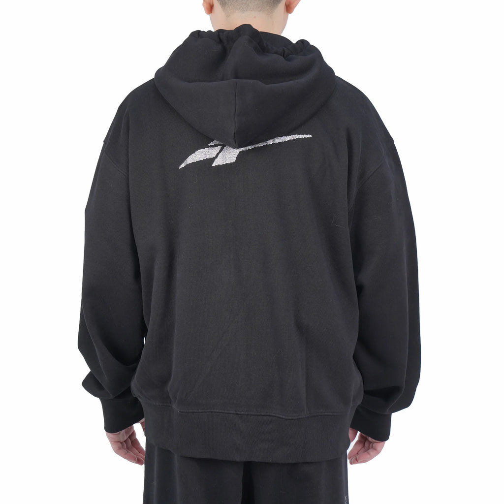 SPO Zip Up Hoodie-Diamond Black