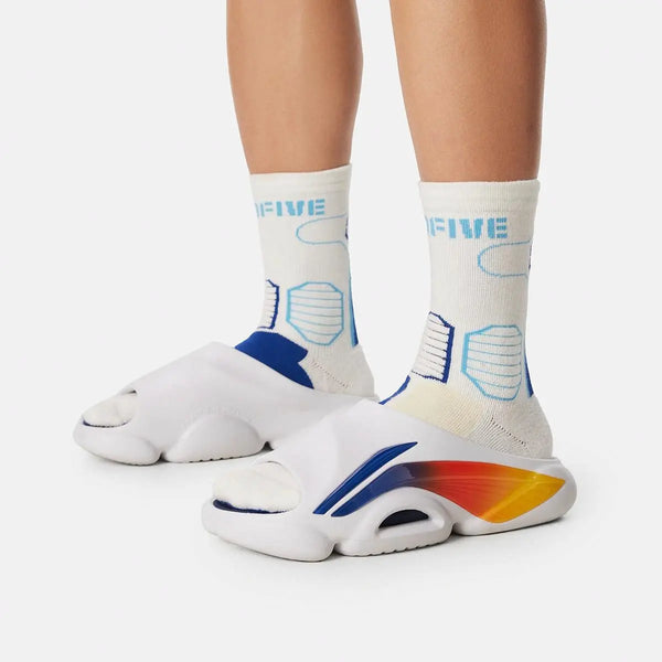 LiNing BADFIVE Slides OG ‘White'