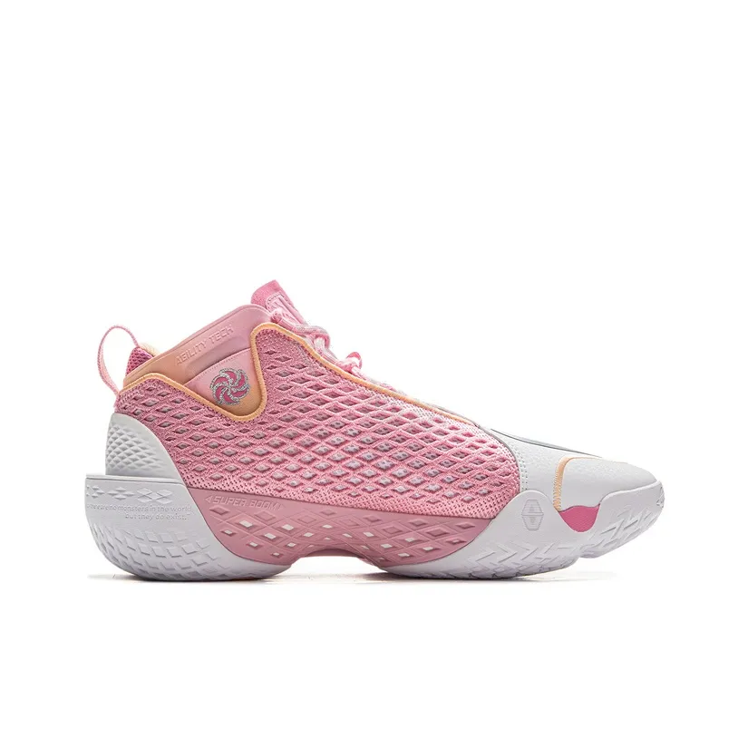 LiNing Bad Five 5 ‘Pink White’ Secondary image