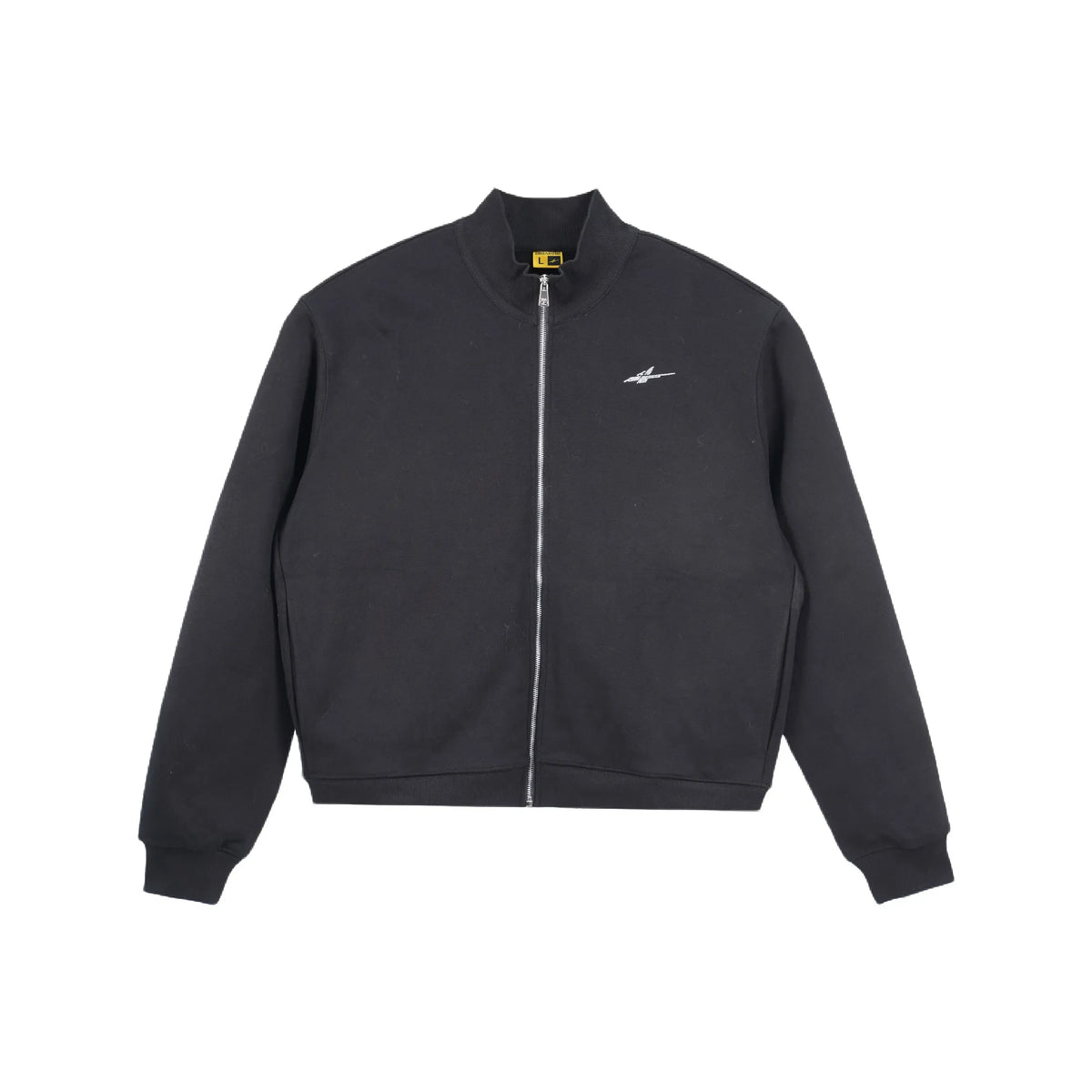 Serious Player Only Zip Up Crewneck Sweatshirt-Diamond Black Main image