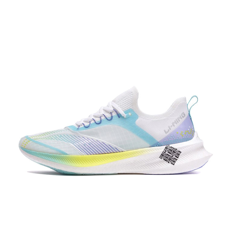 LiNing Feidian Challenger 'White Blue Purple' | Running Shoes