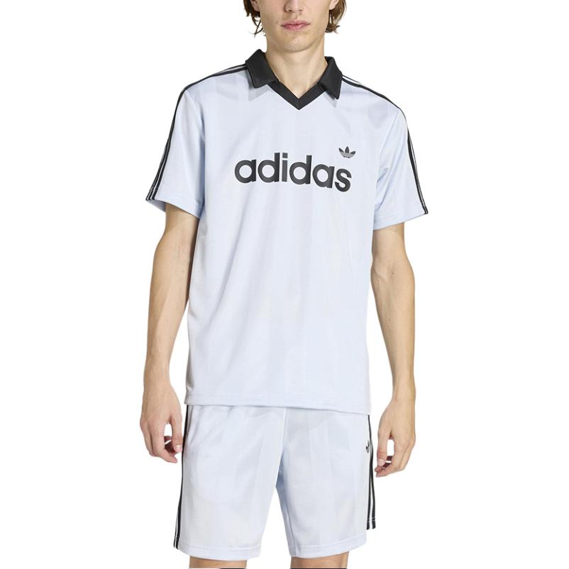 Adidas Originals Archive Polo Shirt Mens Crystal Blue Main image