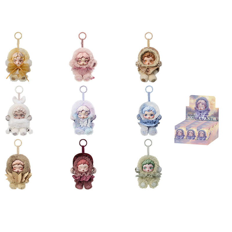 POP MART Skullpanda Light Weaving Garden Collection Plush Doll Pendant Mystery Boxes Main image
