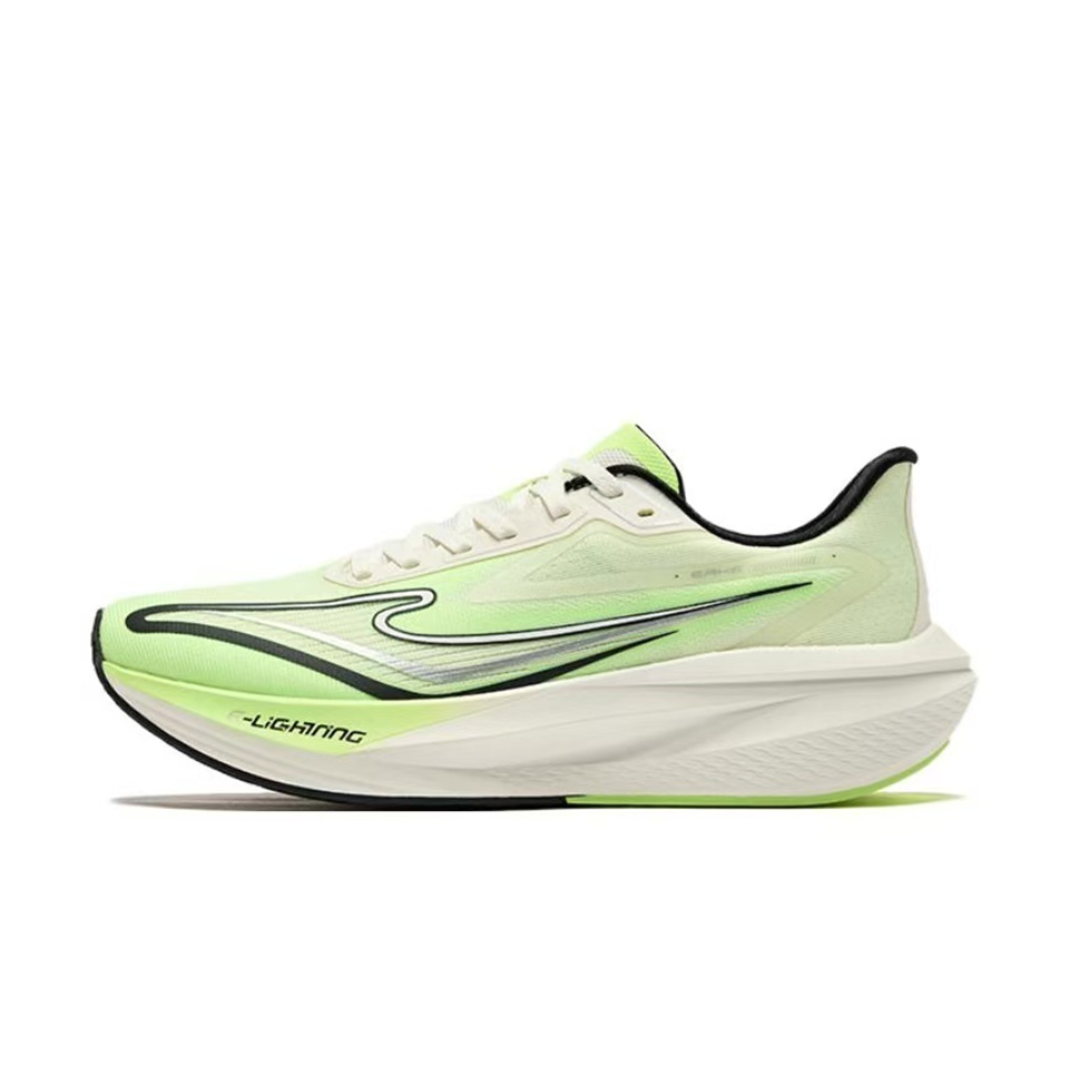 ERKE Lightning 5 'White Green' | Running Shoes Main image