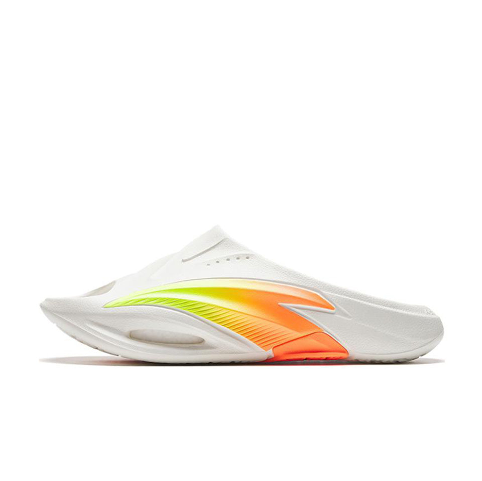 ANTA Slippers Nitrogen Bubble 'White Orange Green'