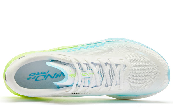 QIAODAN Wind-Running 2.0 PRO 'Jordan White Neon Yellow'「Women」 | Running Shoes