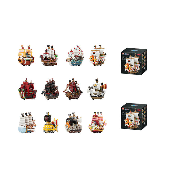 POP MART One Piece The Great Voyage Collection, Hobby Model Vehicles Mystery Boxes Single Mystery Box/Full Box 12 Pcs