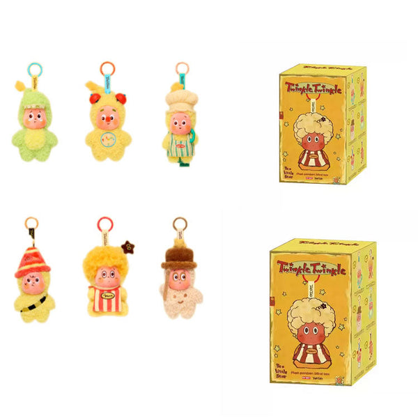 POP MART 123! Star People Collection Plush Pendant Trendy mystery box