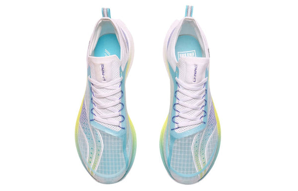 LiNing Feidian Challenger 'White Blue Purple' | Running Shoes