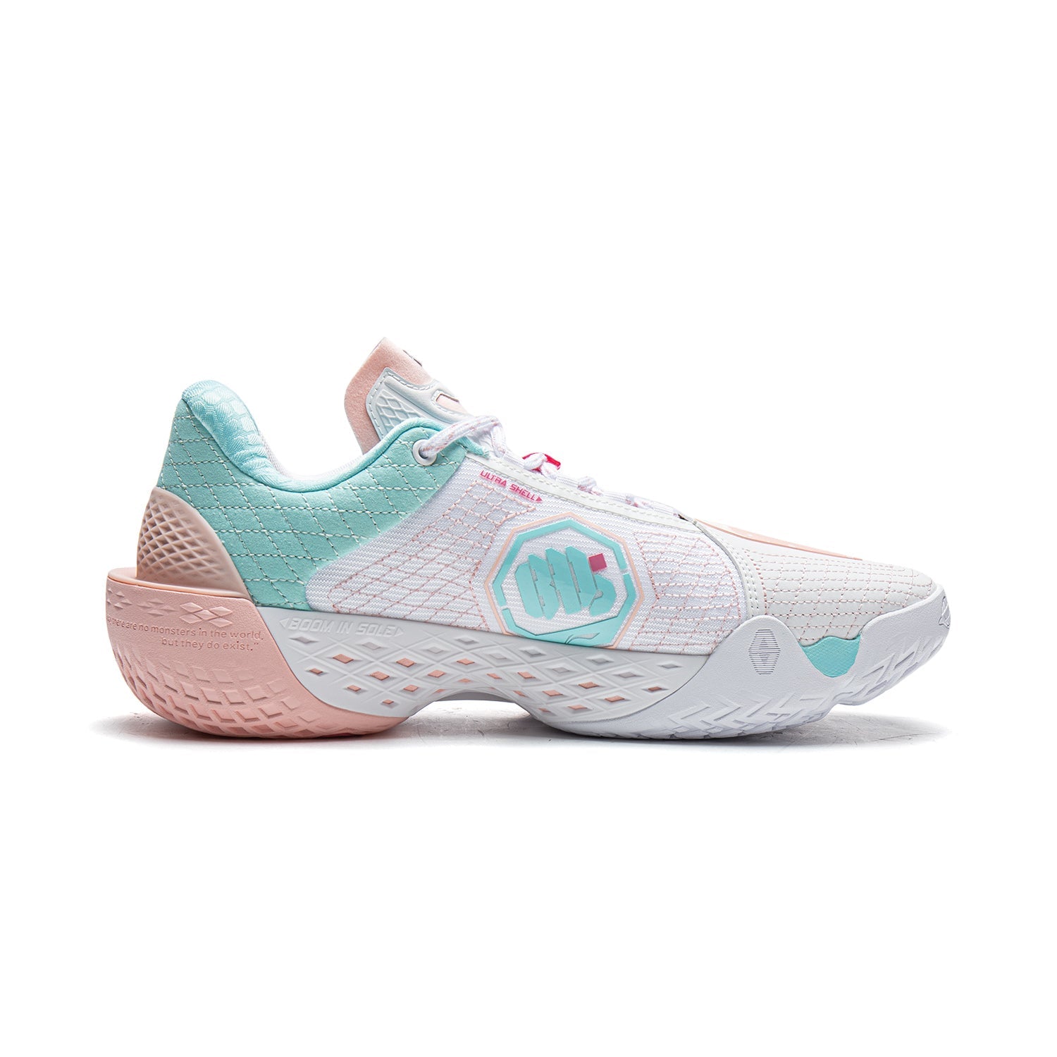 LiNing Badfive 5 'White Pink' Secondary image