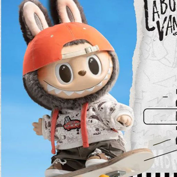 POP MART Labubu The Monsters X Vans Oldskool Monsters Forever Vinyl Plush Doll