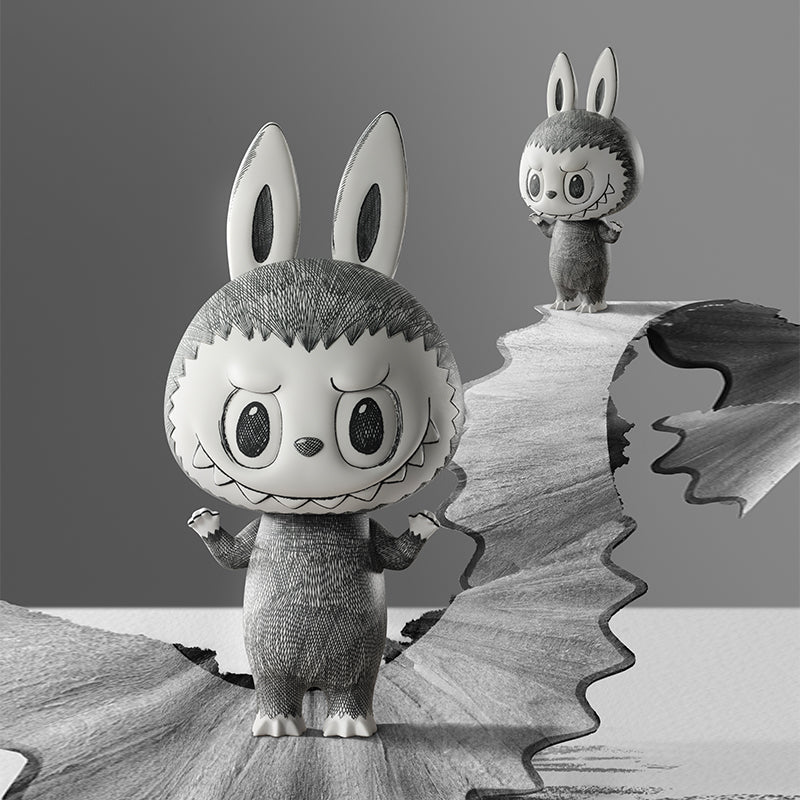POP MART Mega Labubu Sketch 400%