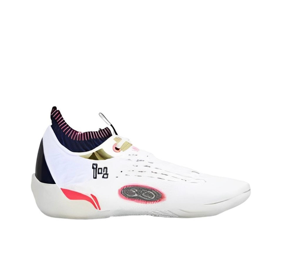 LiNing Wade 808 Ultra Low ‘White Red' Secondary image