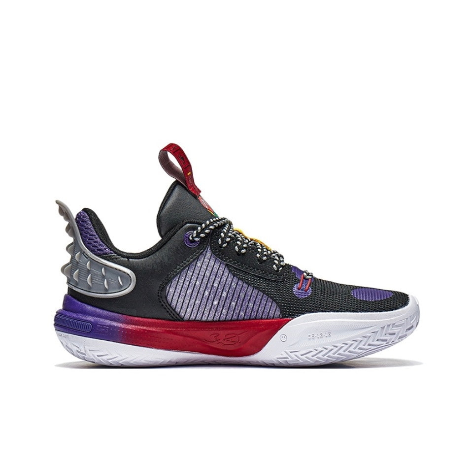 LiNing Wade All City 11 ‘Black Purple'「Kids」 Secondary image